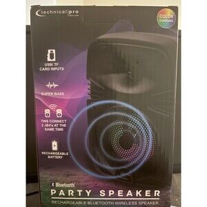 Technical pro party speaker